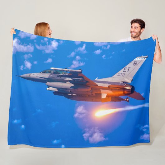 F-16C FALCON FLEECE DEKEN (In situ)