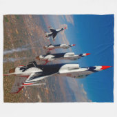 F-16C FALCON FLEECE DEKEN (Voorkant (Horizontaal))