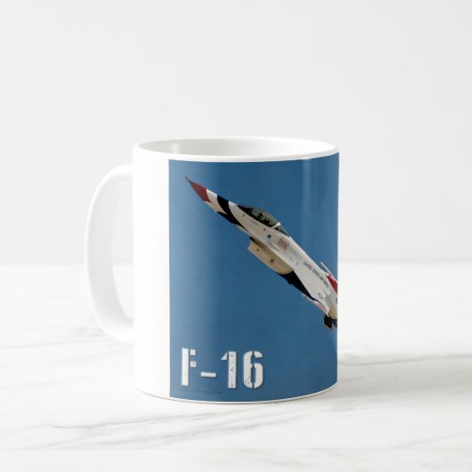 F-16C FALCON KOFFIEMOK (Voorkant links)
