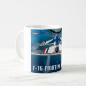 F-16C FALCON KOFFIEMOK (Voorkant links)