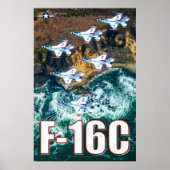 F-16C FALCON POSTER (Voorkant)