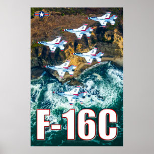 F-16C FALCON POSTER
