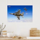 F-16C FALCON POSTER (Keuken)