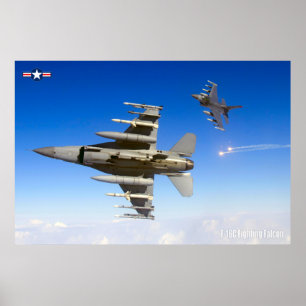 F-16C FALCON POSTER