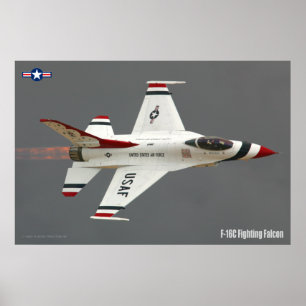F-16C FALCON POSTER