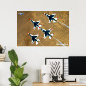 F-16C FALCON POSTER (Thuiskantoor)