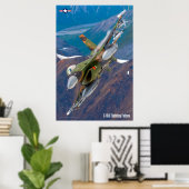 F-16C FALCON POSTER (Thuiskantoor)