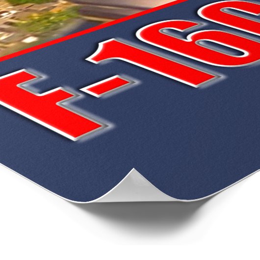 F-16C FALCON POSTER (Hoek)