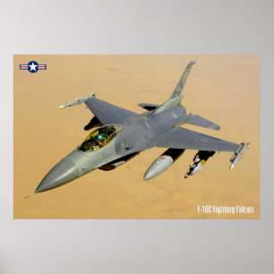 F-16C FALCON POSTER