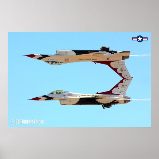 F-16C FALCON POSTER (Voorkant)