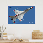 F-16C FALCON POSTER (Keuken)