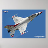 F-16C FALCON POSTER (Voorkant)