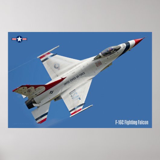 F-16C FALCON POSTER (Voorkant)