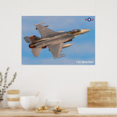 F-16C FALCON POSTER (Keuken)