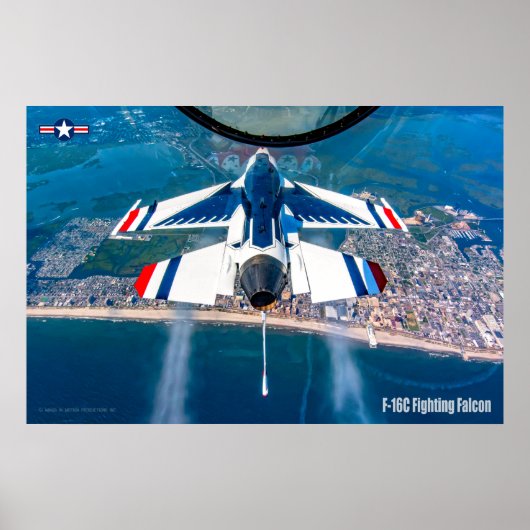 F-16C FALCON POSTER (Voorkant)