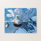 F-16C FIGHTING FALCON - ALASKA (11x14 INCH) Legpuzzel (Horizontaal)
