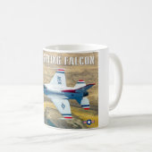 F-16C STRIJDVALK KOFFIEMOK (Voorkant rechts)
