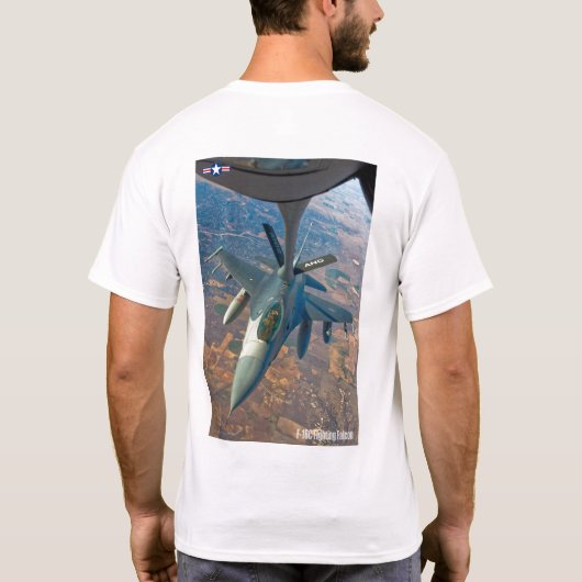 F-16C VECHTVALK T-SHIRT (Achterkant)