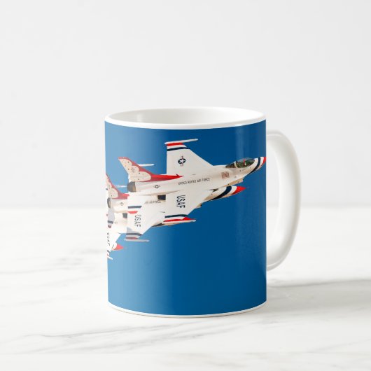 F-16C VIPER KOFFIEMOK (Voorkant rechts)