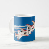 F-16C VIPER KOFFIEMOK (Voorkant links)