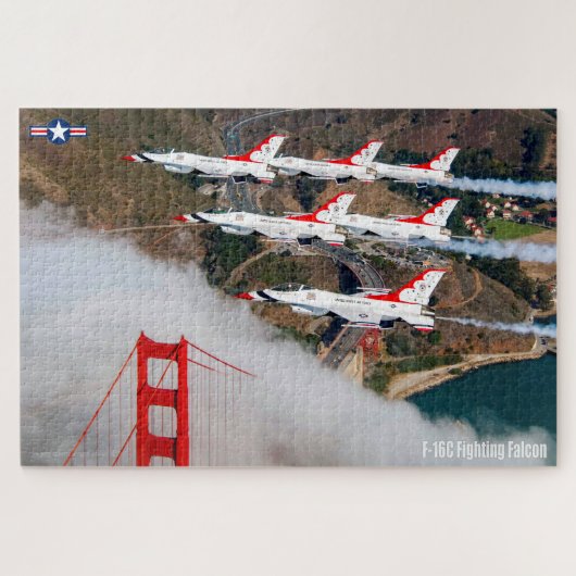 F-16C VLUCHTESTFALCON (20x30 INCH) Legpuzzel (Horizontaal)