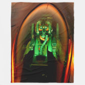 F-16C VLUCHTESTSTSTOFPILOT FLEECE DEKEN (Voorkant)