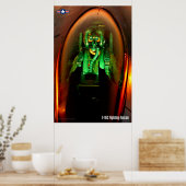 F-16C VLUCHTESTSTSTOFPILOT POSTER (Keuken)