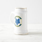 F-16CJ Aangepaste Beer Stein met roepteken Bierpul (Voorkant links)