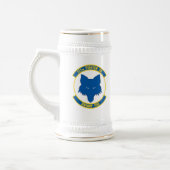 F-16CJ Aangepaste Beer Stein met roepteken Bierpul (Links)