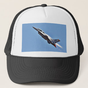 F 16s Vliegtuigen Trucker Pet