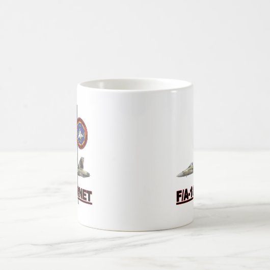 F-18 Bovenste Pistool Koffiemok (Center)