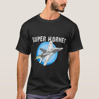 F-18 F/A Super Hornet Airplane T-shirt design