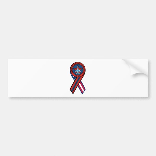 F-18 Hornet-bovenste Pistool Bumpersticker (Voorkant)