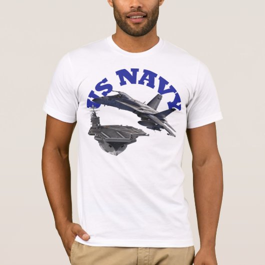 F 18 Hornet en de Amerikaanse Truman T-shirt (Voorkant)