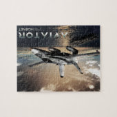 F-18 Hornet Fighter Jet Legpuzzel (Horizontaal)
