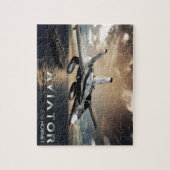 F-18 Hornet Fighter Jet Legpuzzel (Verticaal)