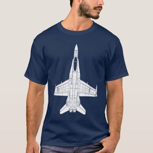 F-18 Hornet T-shirt (Voorkant)