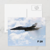F 18 SoundBarrier Briefkaart (Voorkant / Achterkant)