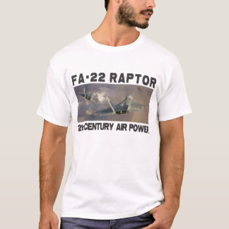 F-22 21e-eeuwse kracht t-shirt