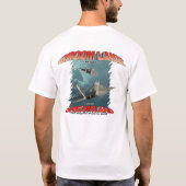 F-22 21e-eeuwse kracht t-shirt (Achterkant)