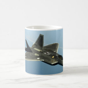 F-22 Fighter Jet Koffiemok