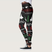 F-22 Kerstmis-Leggings Leggings (Links)
