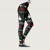 F-22 Kerstmis-Leggings Leggings (Rechts)