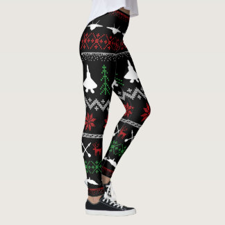 F-22 Kerstmis-Leggings Leggings
