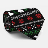 F-22 Kerstmis-Stropdas Stropdas (Opgerold)