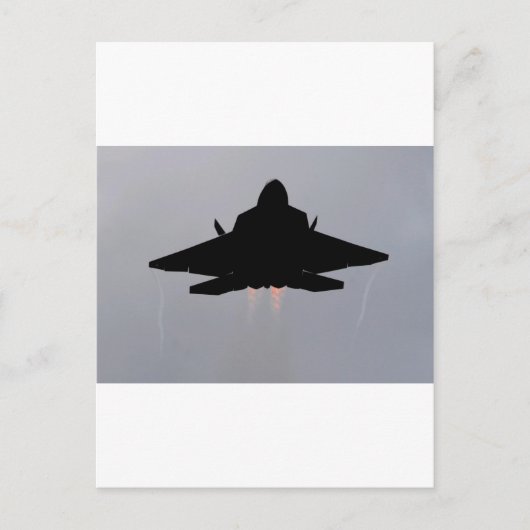 F-22-LEIDENDE GUAM BRIEFKAART (Voorkant)