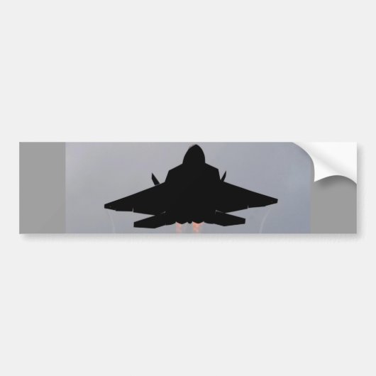 F-22-LEIDENDE GUAM BUMPERSTICKER (Voorkant)