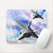 F-22 mousepad muismat (Met muis)