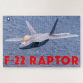 F-22 RAPTOR (20 x 30 INCH) Legpuzzel (Horizontaal)