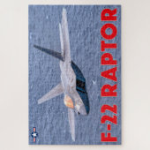 F-22 RAPTOR (20 x 30 INCH) Legpuzzel (Verticaal)